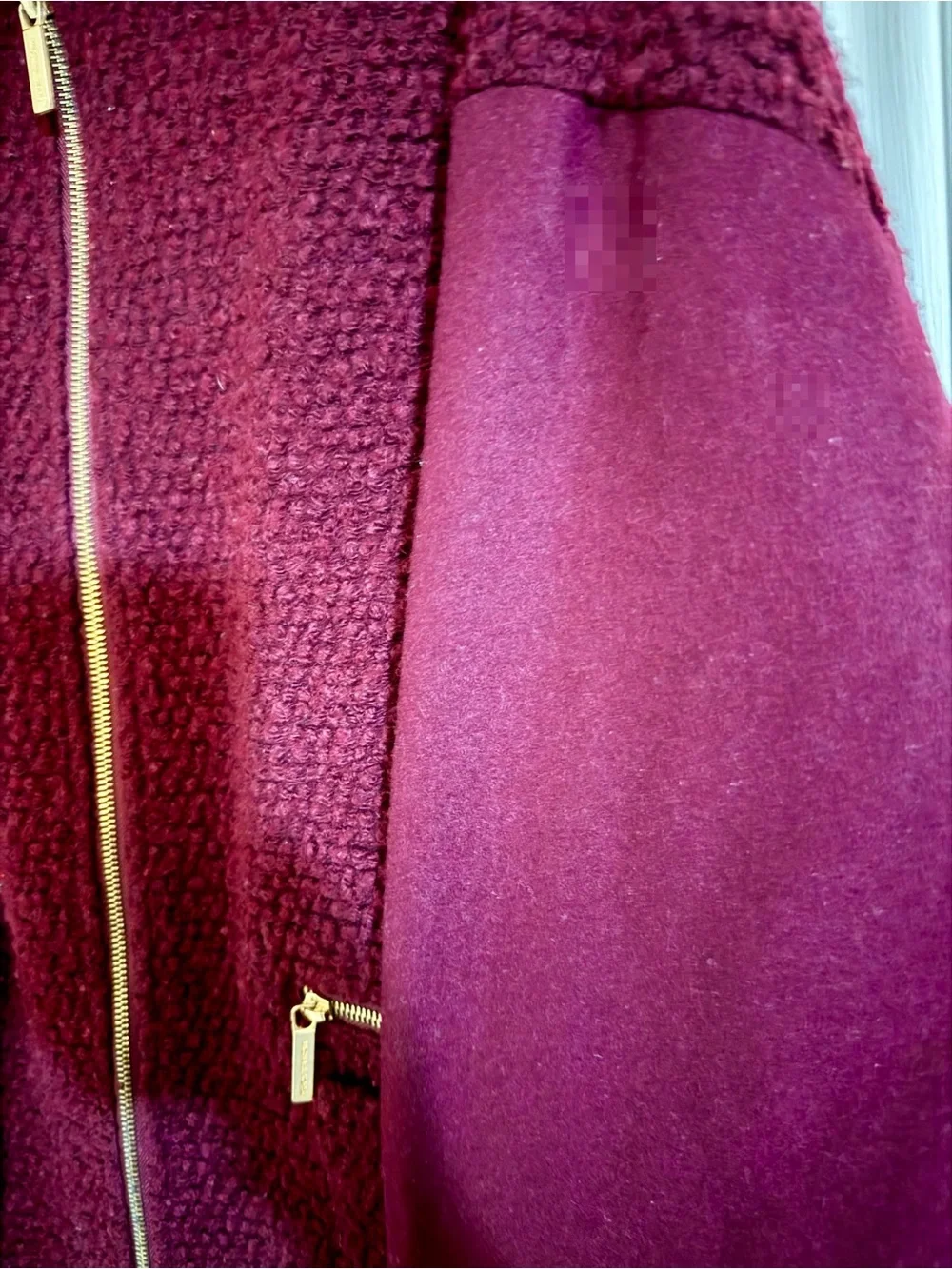 Michael Kors Textured Wool Jacket - Large